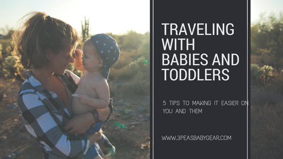 Five Tips to Making Babies and Toddlers More Comfortable When Traveling